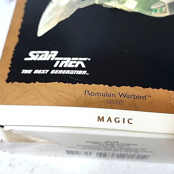 Romulan Warbird. STAR TREK THE NEXT GENERATION. Vintage Hallmark 1995 - Picture 3 of 12